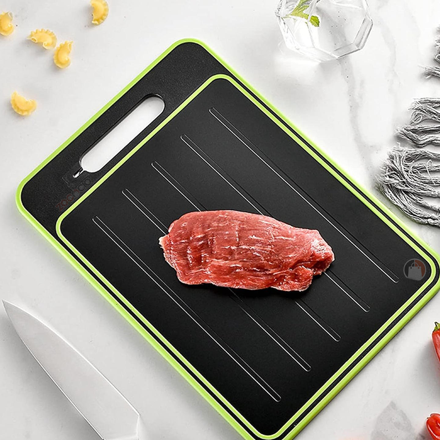 Miniatura 2 de Tabla Para Picar 4 En 1 Corte Descongela